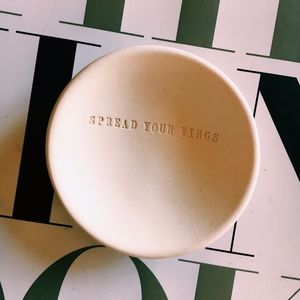 Hand crafted Ceramic Inspirational Trinket Dish